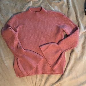 Womens sweater with bell sleeves
